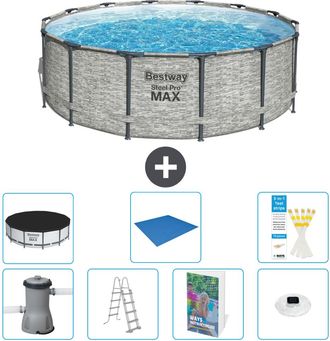 Bestway Piscina Bestway Steel Pro Max Redonda - 427x122 Cm - 8-piezas S596