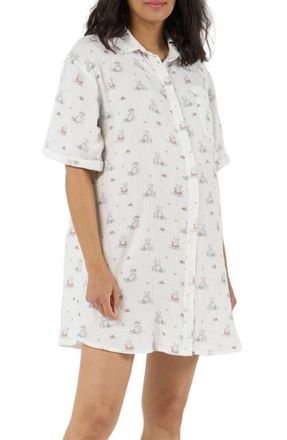 Cache Coeur Elinor Maternity and Nursing Nightdress in Multicolor at Nordstrom, Size X-Small
