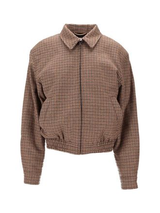 Saint Laurent Blouson Bas Elastique Ouatine