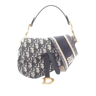 Dior Pre-owned Dior Mini Oblique Canvas Saddle Bag Ladies XRAHL5NG98VSWDQ5