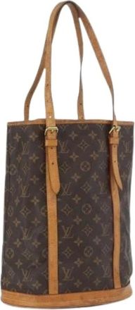 Louis Vuitton Pre-owned Bucket Bags, female, Brown, Size: ONE SIZE Pre-owned Bucket Bag