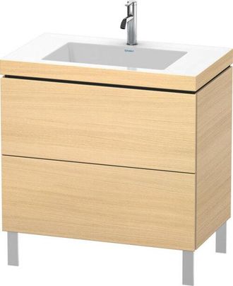 Duravit Lavabo Para Muebles Duravit L-cube C-bonded Con Base De Pie