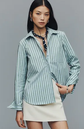 Maeve The Kate Classic Buttondown Shirt by Maeve