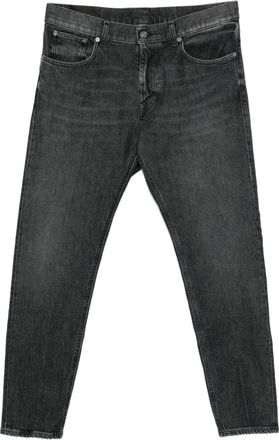 Dondup Jeans con design a cinque tasche - Nero