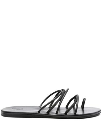 Ancient Greek Sandals multi-strap leather sandals - Black