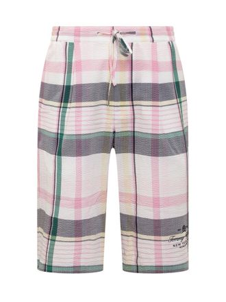 Tommy Hilfiger Plaid Bermuda Shorts