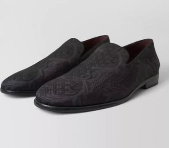 Dolce & Gabbana silk brocade loafers