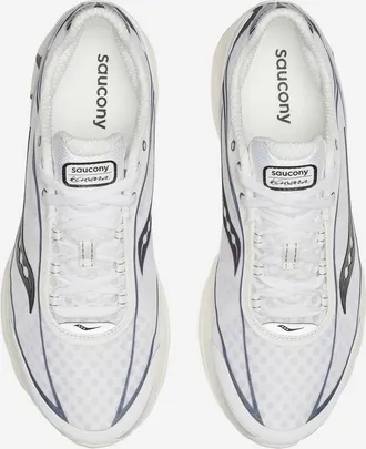 Saucony Unisex Sneakers Kinvara 1 White Mesh Trainers