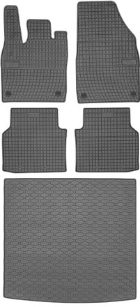OEM Volkswagen Id.5 Crossover Desde Mayo De 2022. Juego De Alfombrillas De Goma Para Coche Y Alfombrilla Para Maletero