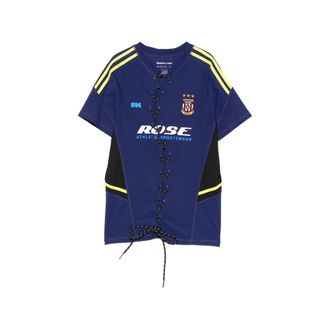 Martine Rose Lace-up Stripe T-shirt