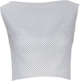Maticevski Petal Bodice sleeveless crop top