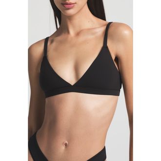 SKIMS Fits Everybody Triangle Bralette in Z/dnuonyxdnu at Nordstrom, Size Xx-Small