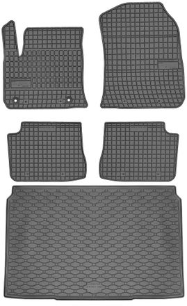 OEM Juego De Alfombrillas De Goma Para Coche Y Alfombrilla Para Maletero Para Opel Corsa-e Hatchback A Partir De Marzo De 2020