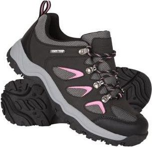 Mountain Warehouse Adventurer Waterproof Walking Shoes in Black And Charcoal at Nordstrom, Size 9