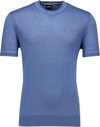 HUGO BOSS Heren, Tops, Blauw, Maat: 3XL