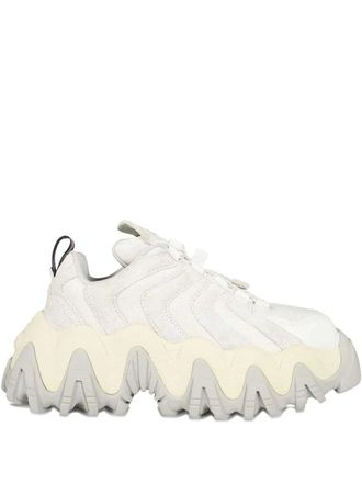 Eytys square-toe chunky sneakers - White