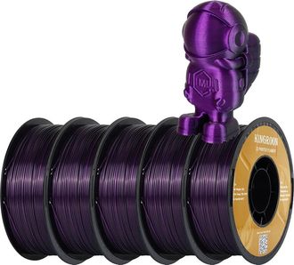 OEM Filamento De Alta Calidad Para Impresoras 3d, Bicolor, Negro Y Rojo, Con Dise&ntilde;o De Rosa De Seda