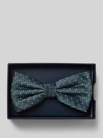 Willen Krawattenfabrik Fliege aus reiner Seide mit verstellbarer Kragenweite in Gruen, Gr&ouml;&szlig;e 1