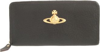 Vivienne Westwood Leather Long Wallet (Bi-Fold) (Pre-Owned)