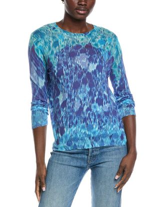 Autumn Cashmere Gradient Distressed Top