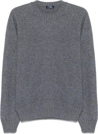 Barba Hombre, Jerseys, Gris, Talla: L