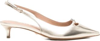 Guess Co 40 mm slingback pumps - Goud