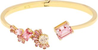 Swarovski Gema Bangle Gold Shiny Pink