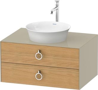 Duravit Tulip Blanco, Mueble De Ba&ntilde;o Colgado En La Pared, Ancho - Duravit