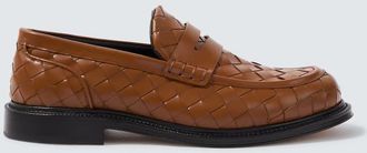 Bottega Veneta James Intrecciato leather penny loafers