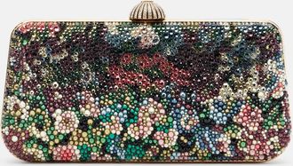 Valentino Garavani Clutch Carry Secrets in pelle con perline