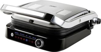Domo Do9249g Grill El&eacute;ctrico Negro Con Revestimiento Antiadherente