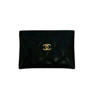 Chanel Pre-owned Wallets, female, Black, Size: ONE SIZE Pre-owned Card case