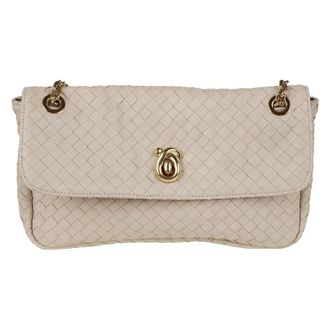 Bottega Veneta Dames, Tassen, Beige, Maat: ONE Size Leer