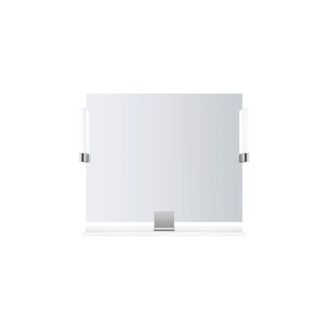 Duravit Duravit - Espejo Sivida, Cromo, 850x36x650mm, Luz Superior