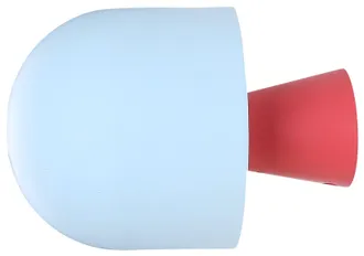 OEM Applique Candellux Visby Metallo Rosso/bianco G9 1x40w