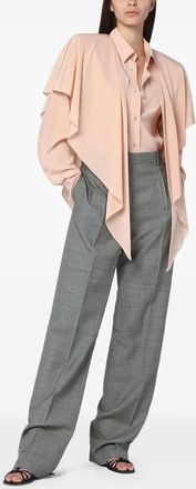 Stella McCartney Camicia drappeggiata - Rosa