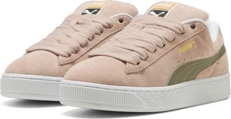 Puma Dames/Dames XL Leo Leopard Print Suede Trainers (Roze/Wit)