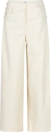 Aaiko Dames, Broeken, Beige, Maat: S
