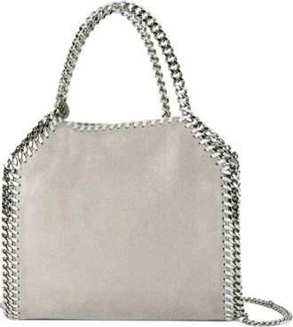Stella McCartney Stella McCartney, Shoulder Bags, female, Gray, Size: ONE SIZE Falabella Mini Tote
