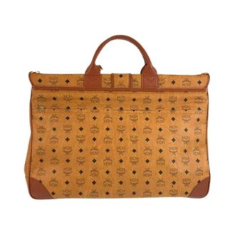 MCM Pre-owned Boston bag - - Pre-owned - unisex - Marrone - ONE SIZE
