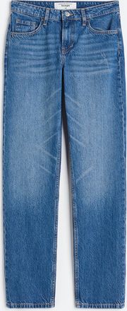H&M Straight Regular Jeans - Blue
