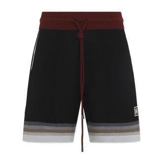 Amiri Casual Shorts, male, Black, Size: XL MA Sport Short