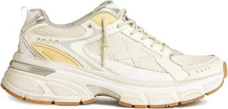 Golden Goose Leather Net Upper Tpu Star Net Heel Sneakers