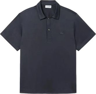 Lacoste Paris Polo - Heren - Polos - Grijs - S - Katoen - Tops