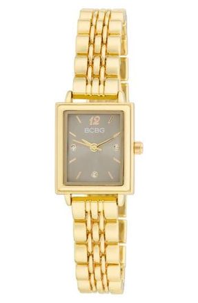 BCBGeneration Tank Quartz Bracelet Watch, 21mm in Gold at Nordstrom Rack