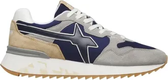 W6YZ Yak-M Sneaker - Heren - Sneakers - Blauw - 42 EU - Su&egrave;de - Schoenen