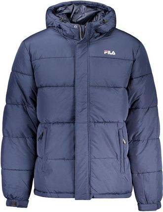 Fila Blue Polyester Men Mens Jacket