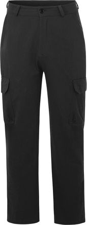 Generic 2025 Mens Winter Cargo Pants Summer Pants Trousers Casual Overalls Straight Mens Multi Pocket Mens Pants Mechanic Pants (Black, XL)