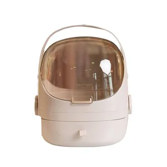 OEM Caja Organizadora De Cosm&eacute;ticos A Prueba De Polvo, De Gran Capacidad, Para Ba&ntilde;o O Escritorio, Con Cajones Para Productos Cosm&eacute;ticos