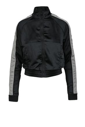 Diesel Polyester Zip Sweatshirt - Black